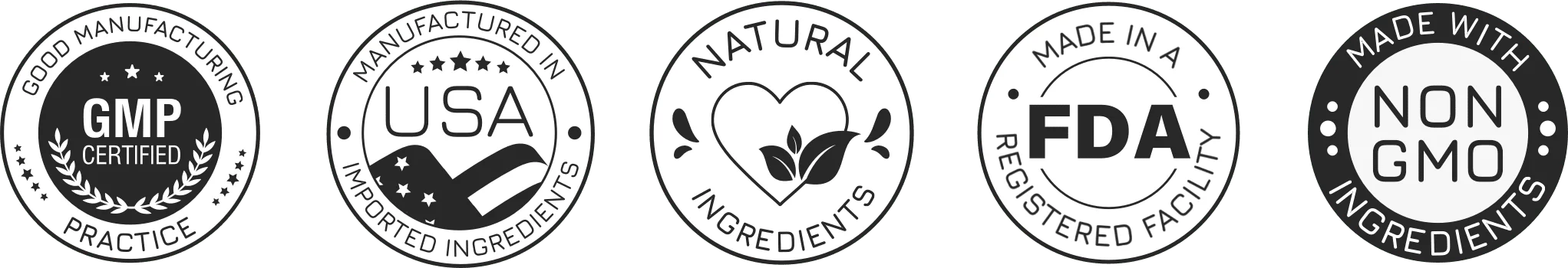 Kerafirm Pro Manufacturing Standards: GMP Certified, Made in USA, Natural Ingredients, FDA Registered Facility, Non-GMO